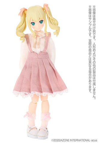Picco Neemo Wear 1/12 Ribbon Lace Short Socks White x Pink (DOLL ACCESSORY)