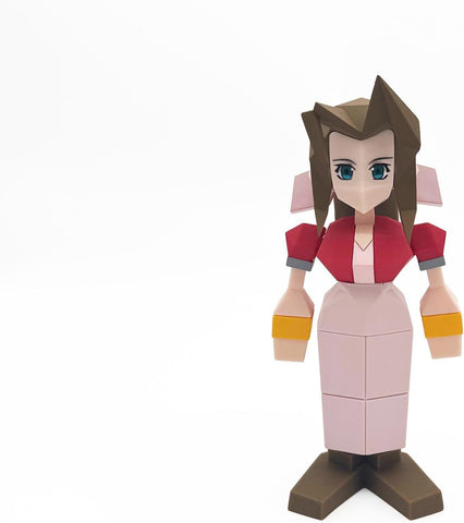 Final Fantasy VII - Aerith Gainsborough - Polygon Sofubi - Sofubi Figure (Square Enix)