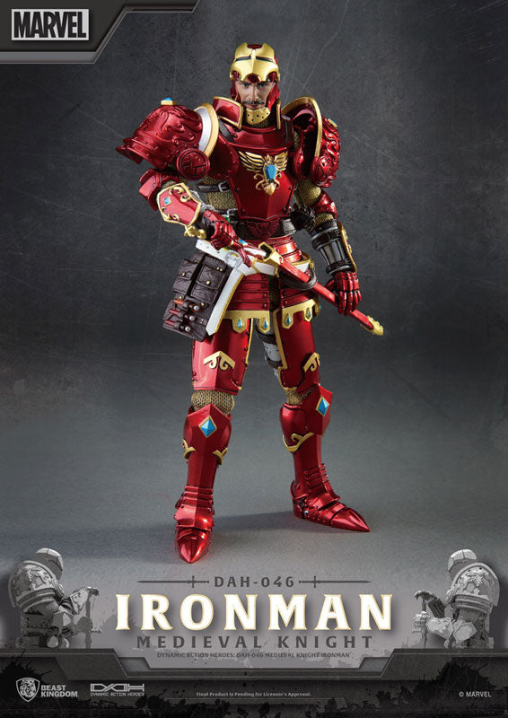 Dynamic Action Heroes #046 "Marvel Comics" Iron Man (Medieval Knight)