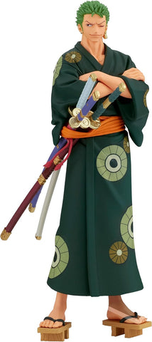 One Piece - Roronoa Zoro - DXF Figure - The Grandline Series - Wano Country - Yukata Ver. (Bandai Spirits)