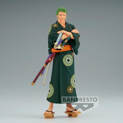 One Piece - Roronoa Zoro - DXF Figure - The Grandline Series - Wano Country - Yukata Ver. (Bandai Spirits)