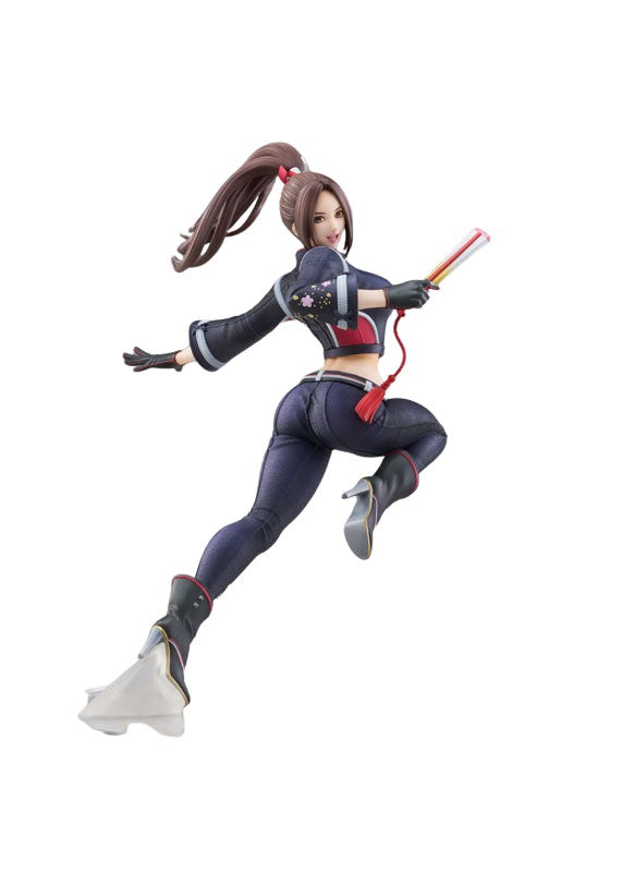 Shiranui Mai dalam kostum Rider Suit - Fatal Fury City of the Wolves - Golden Head