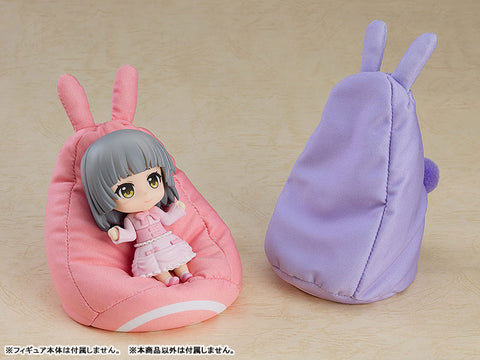 Nendoroid More Bean Bag Chair Rabbit Purple