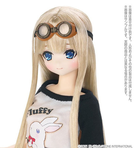 Picco Neemo 1/12 Lil'Fairy -Goggles (PVC)- Caramel (DOLL ACCESSORY)
