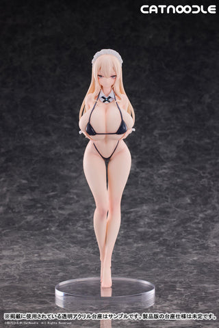 Original - Bikini wo Kita Otonashii Maid-chan - 1/6 (Cat Noodle)
