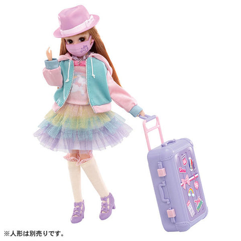 Licca-chan - Doll Clothes - LG-05 - Odekake Ryokou Set (Takara Tomy)