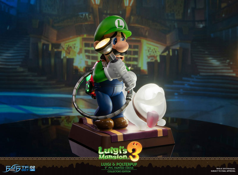 Luigi's Mansion 3/ Luigi 9 Inch PVC Statue Collector Edition
