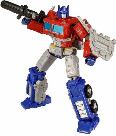 Transformers - Kingdom - KD-19 - Optimus Prime with Trailer (Takara Tomy)