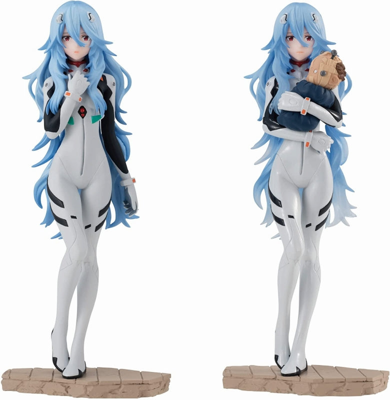 Evangelion rei ayanami super premium figures outlet long hair version brand new