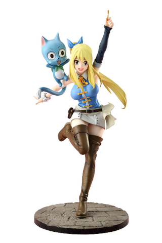 Fairy Tail - Happy - Lucy Heartfilia - 1/8 (Bell Fine)