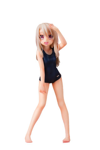 Fate/kaleid liner PRISMA☆ILLYA 2wei! - Illyasviel von Einzbern - 1/7 - School Mizugi ver - 2021 Re-release (B'full, FOTS Japan)