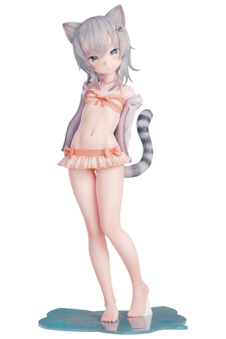 Original Character - Kemonomimi Gakuen - Amesho Amyu - 1/7 (B'full)