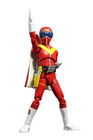 Himitsu Sentai Goranger - Aka Ranger (Evolution Toy)