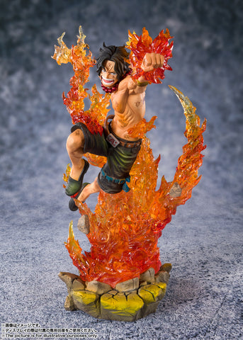One Piece - Portgas D. Ace - Chou Gekisen -Extra Battle- - Figuarts ZERO - Whitebeard Pirates 2nd Commander (Bandai Spirits)