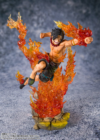 One Piece - Portgas D. Ace - Chou Gekisen -Extra Battle- - Figuarts ZERO - Whitebeard Pirates 2nd Commander (Bandai Spirits)
