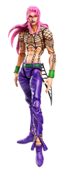 Jojo no Kimyou na Bouken - Ougon no Kaze - Diavolo - Super Action Statue #63 - 2022 Re-release (Medicos Entertainment)