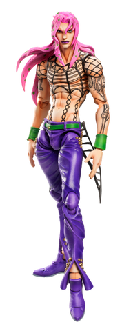 Jojo no Kimyou na Bouken - Ougon no Kaze - Diavolo - Super Action Statue #63 - 2022 Re-release (Medicos Entertainment)
