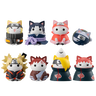 Naruto Shippuuden - Nyaruto! Naruto Shipuuden Kessen! "Akatsuki"-sen Totsunyuu-hen - Full set (MegaHouse)