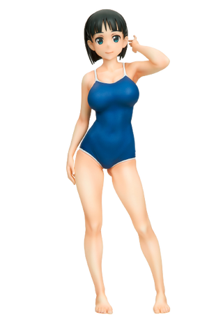 Sword Art Online - Kirigaya Suguha - 1/7 - Navy Swimsuit ver. (Q-six)