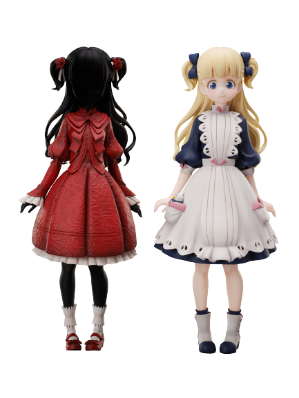 F:NEX シャドーハウス ケイト&エミリコ フィギュア TVアニメ「シャドーハウス」より、『ケイト＆エミリコ 1/7