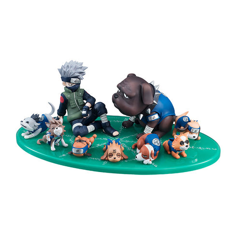 Naruto Shippuuden - Akino - Hatake Kakashi - Pakkun - to Shinobi Inutachi