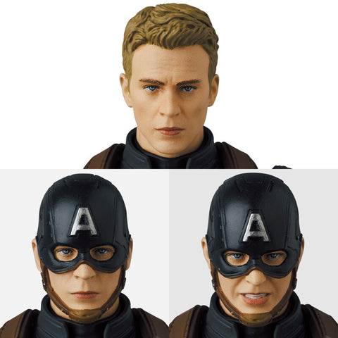 Captain America: The Winter Soldier - Captain America - Mafex No.202 - Stealth Suit (Medicom Toy)