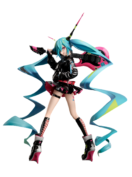 初音ミク 1/7 LAM ROCK SINGER Ver. 未開封 Piapro Characters - Hatsune Miku - 1/7 - LAM Rock Singer Ver