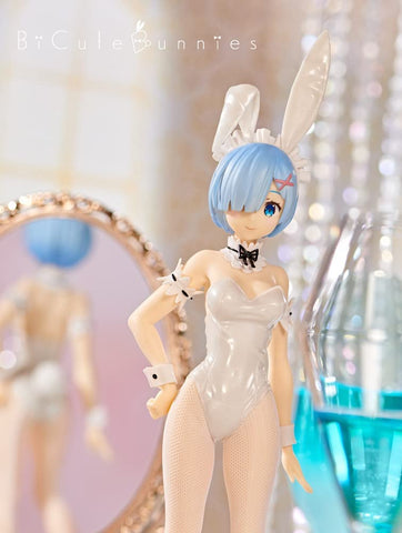 Re:Zero kara Hajimeru Isekai Seikatsu - Rem - BiCute Bunnies - White Pearl Color Ver. (FuRyu)