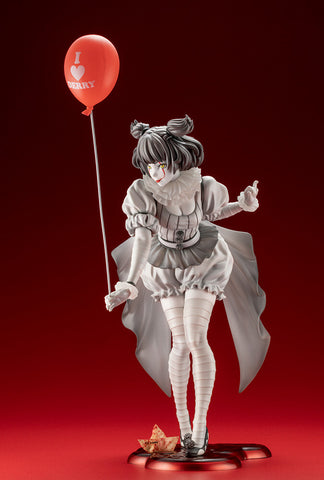 It (2017) - Pennywise - Bishoujo Statue - Horror Bishoujo - 1/7 - Monochrome Ver. (Kotobukiya)