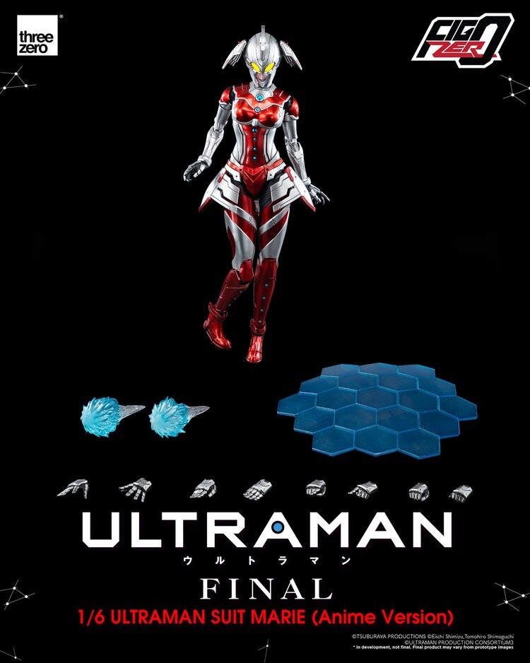 即納正規品ULTRAMAN 1/6 SUIT アニメバージョン　塗装済み可動フィギュア 特撮