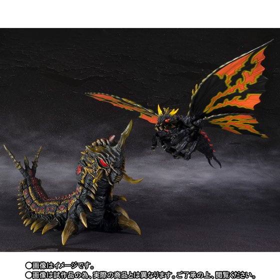 Gojira vs. Mothra - Battra - Battra Larvae - S.H.MonsterArts