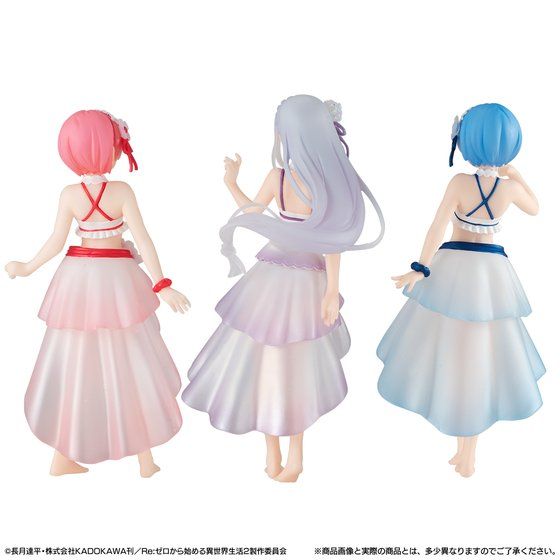 Re:Zero kara Hajimeru Isekai Seikatsu - Rem- Ram - Emilia - Gasha