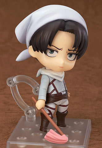 Shingeki no Kyojin - Levi - Nendoroid #417 - Cleaning ver. (Good Smile Company)