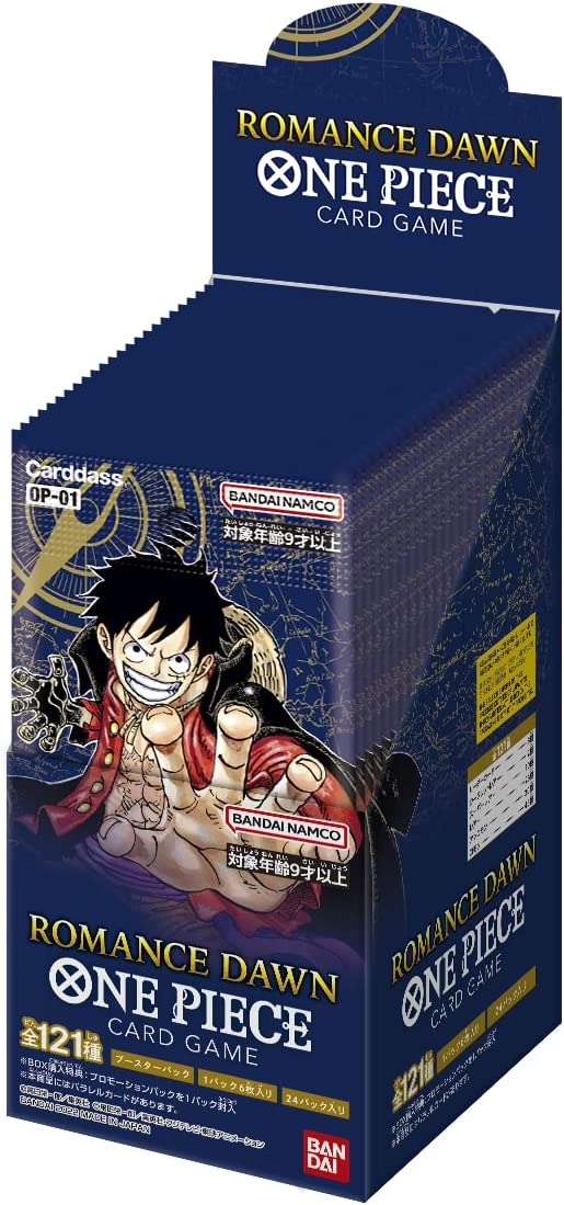 One Piece Trading Card Game - Romance Dawn - OP-01 - Booster Box - Japanese Ver (Bandai) One Piece Trading Card Game - Romance Dawn - OP-01 - Booster Box - Japanese Ver (Bandai)