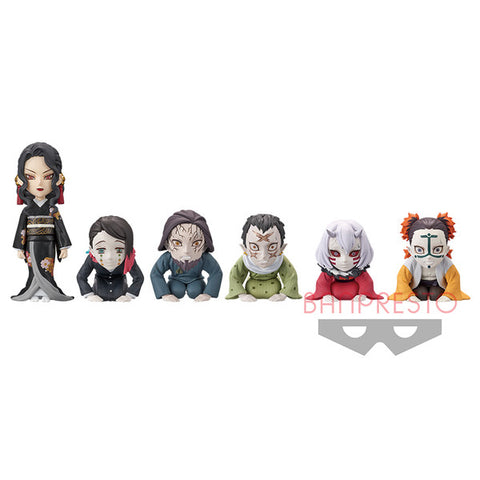 Kimetsu no Yaiba - Kibutsuji Muzan - Enmu - Mukago - Kamanue - Rokuro - Wakuraba - Kimetsu No Yaiba World Collectable Figure ~Muzan-Sama no Maedazo~ - World Collectable Figure - Set of 6 (Bandai Spirits)