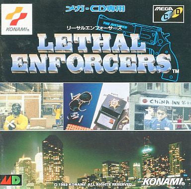 Lethal Enforcers [Box Set /w lightgun] - Solaris Japan