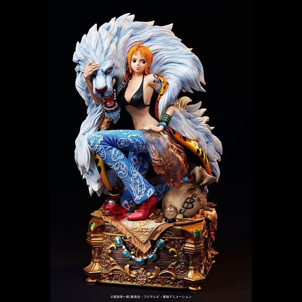 One Piece - Nami - One Piece Log Collection Statue - 1/4 (Unique Art Studio)