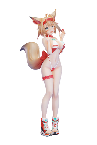 Original Character - Kemonomimi Gakuen - Fennec Shalit - 1/7 - Jacket Off Ver. (B'full)