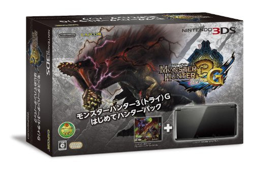 Nintendo 3DS (Monster Hunter 3G Beginner Hunters Pack Black Nintendo 3DS (Monster Hunter 3G Beginner Hunters Pack Black