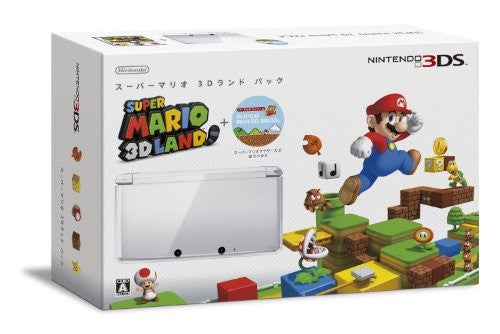 Nintendo 3DS Super Mario 3D Land White Edition Solaris Japan