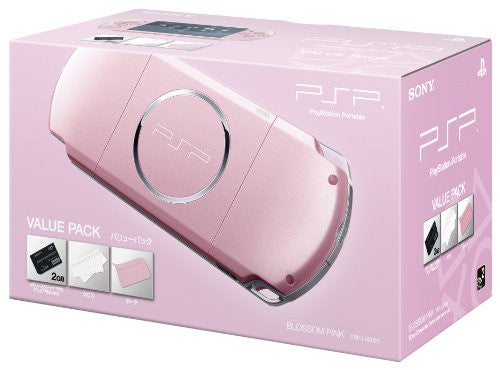 PSP PlayStation Portable Slim & Lite - Blossom Pink Value Pack