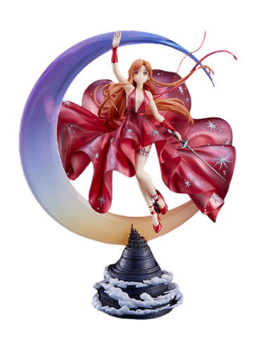 Gekijouban Sword Art Online: Progressive - Hoshinaki Yoru no Aria - Asuna - Shibuya Scramble Figure - 1/7 - Crystal Dress Ver. (Alpha Satellite, eStream)