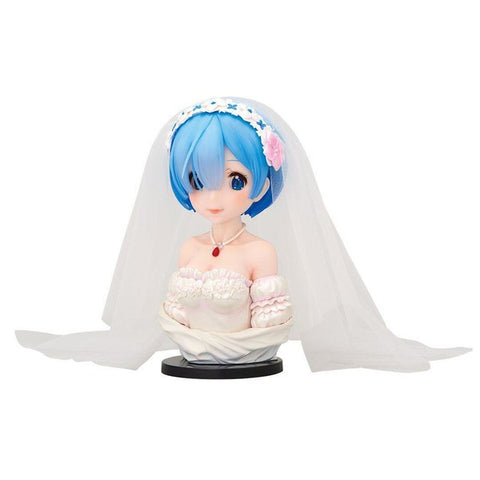 Re:Zero kara Hajimeru Isekai Seikatsu - Rem - ArtScale - Bust - Ichiban Kuji Re:Zero kara Hajimeru Isekai Seikatsu ~Yumemiru, Mirai no Monogatari~ - Wedding Ver. - A Prize (Bandai Spirits)