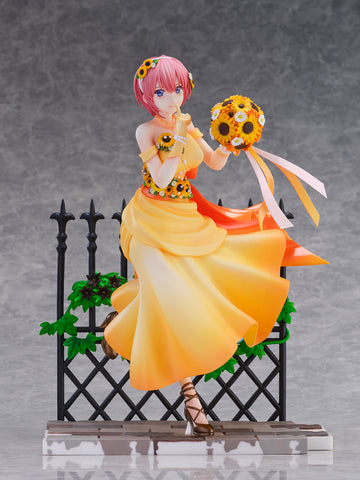 Eiga Gotoubun no Hanayome - Nakano Ichika - Shibuya Scramble Figure - 1/7 - Floral Dress Ver. (eStream)