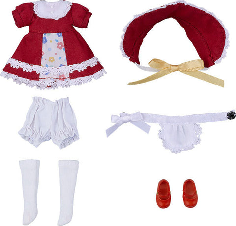 Nendoroid Doll: Outfit Set - Old-Fashioned Dress - Red (Good Smile Company)