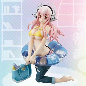 SoniComi (Super Sonico) - Sonico - Seikatsu Micchaku Shuzai Special Figure - Summer Memories ver. (FuRyu)