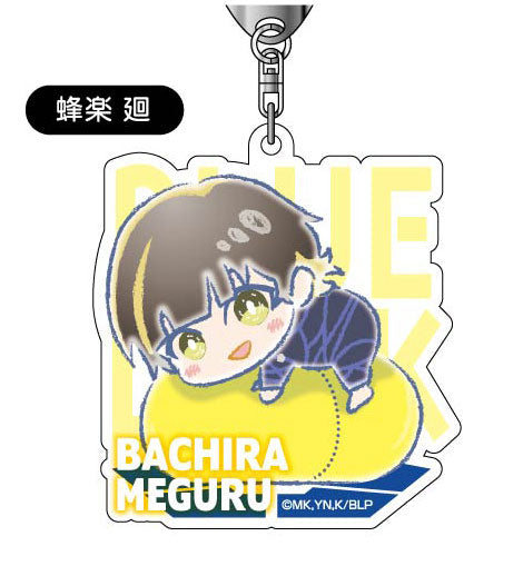 10CM Anime Blue Lock Keychain Bachira Meguru Mikage Reo Mini