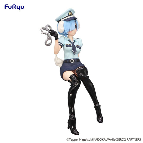 Re:Zero kara Hajimeru Isekai Seikatsu - Rem - Noodle Stopper Figure - Inumimi Police (FuRyu)