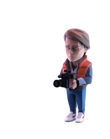 Back To The Future - Marty McFly - Vinyl Art Statue (Mighty Jaxx)