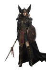 Female Night Warrior A - Black Armor Ver. - 1/6 (TB League)
